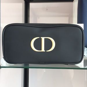 Dior Beauty Cosmetics and Brushes pouch